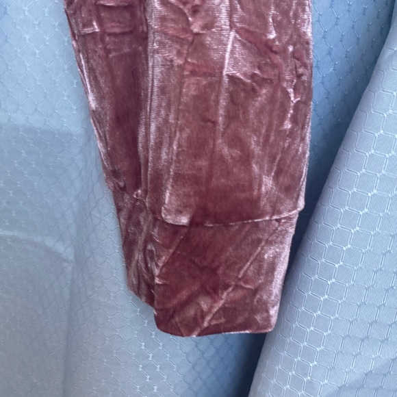 3/$45 Andrew Marc top sport duller pink velvet pull on stretch long sleeve XL - Picture 7 of 17